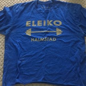 Eleiko cropped vintage weightlifting shirt
